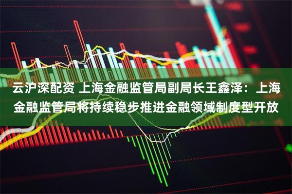 云沪深配资 上海金融监管局副局长王鑫泽：上海金融监管局将持续稳步推进金融领域制度型开放